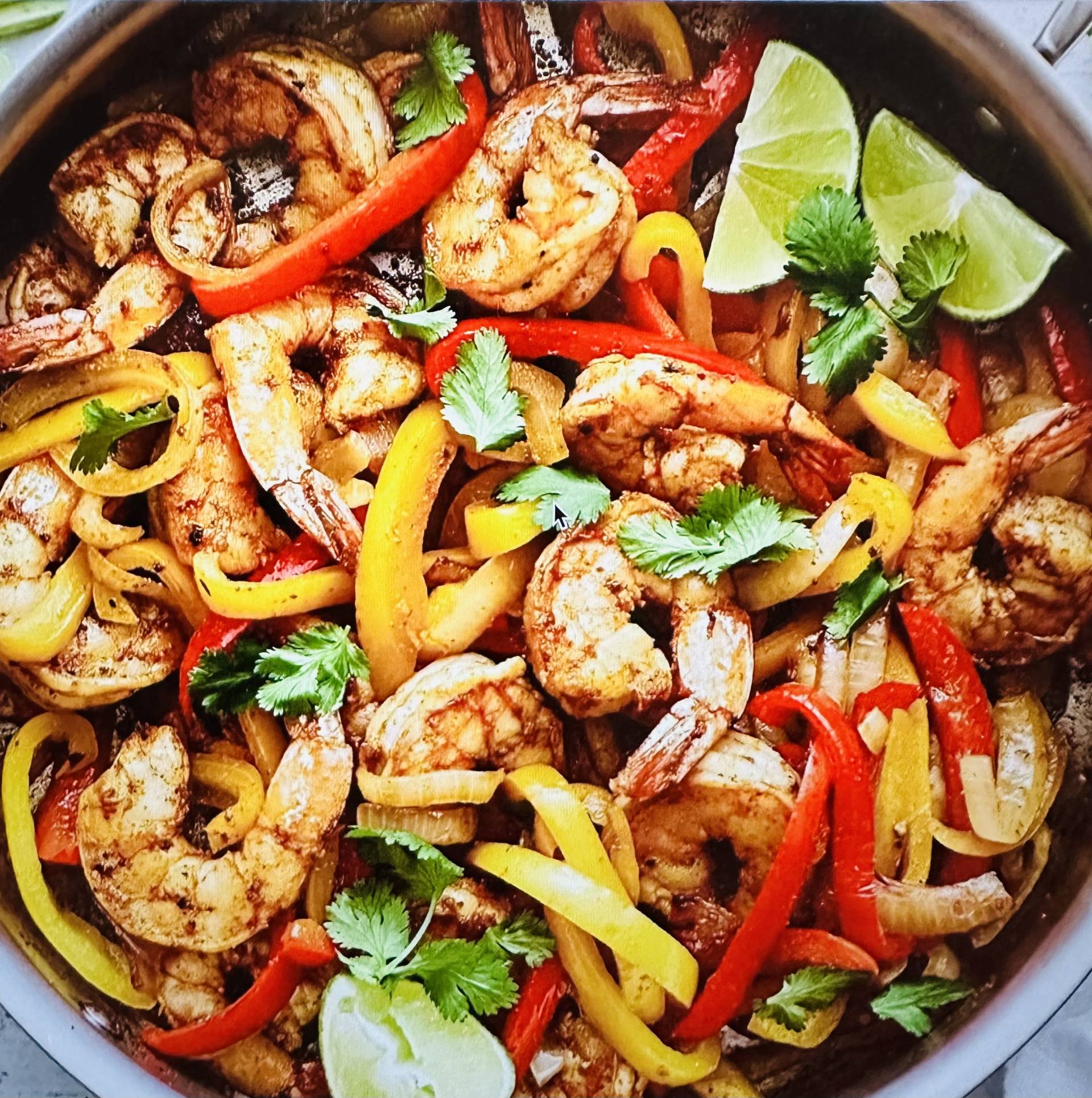 Shrimp Fajitas