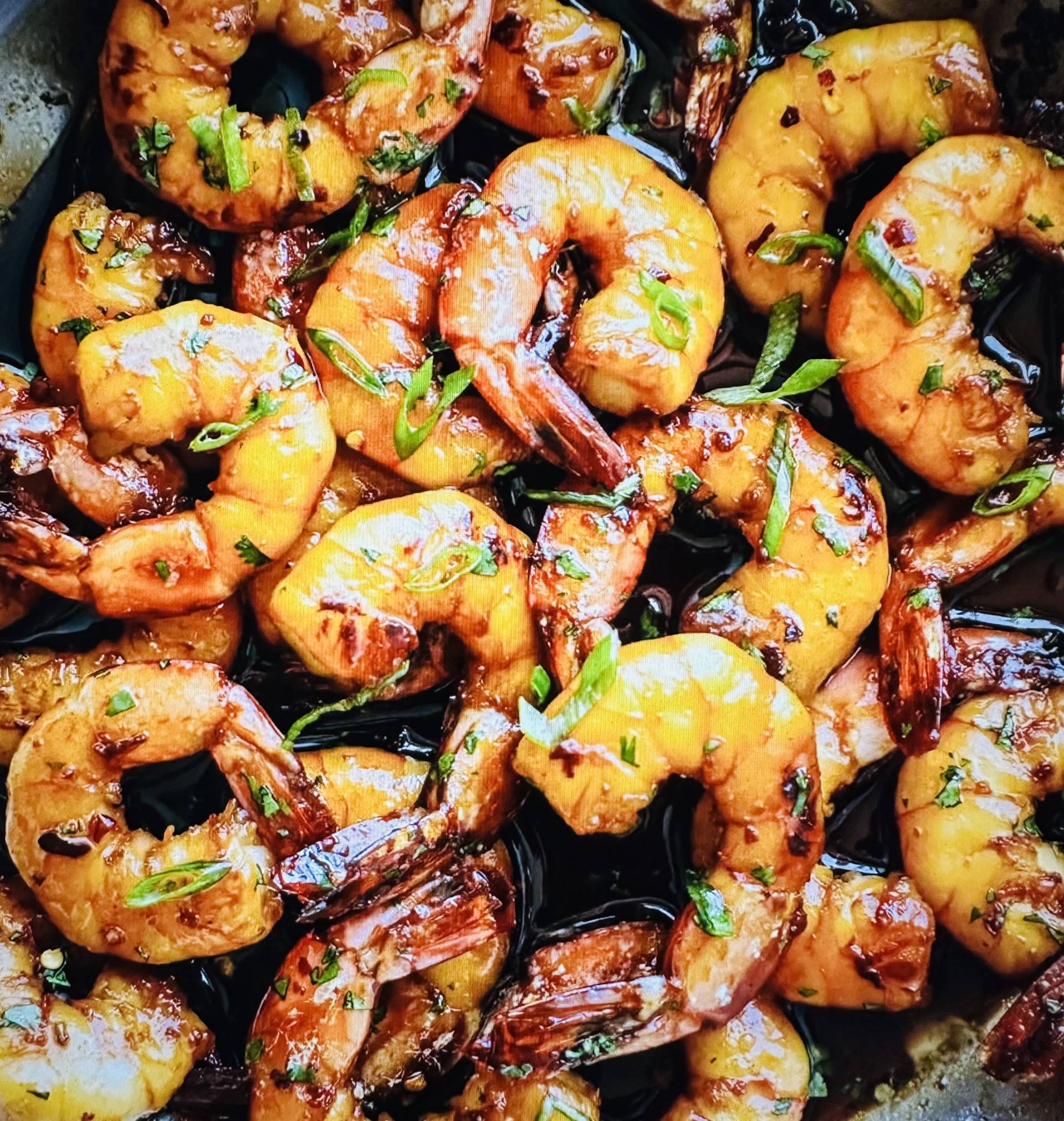Teriyaki Glazed Shrimp