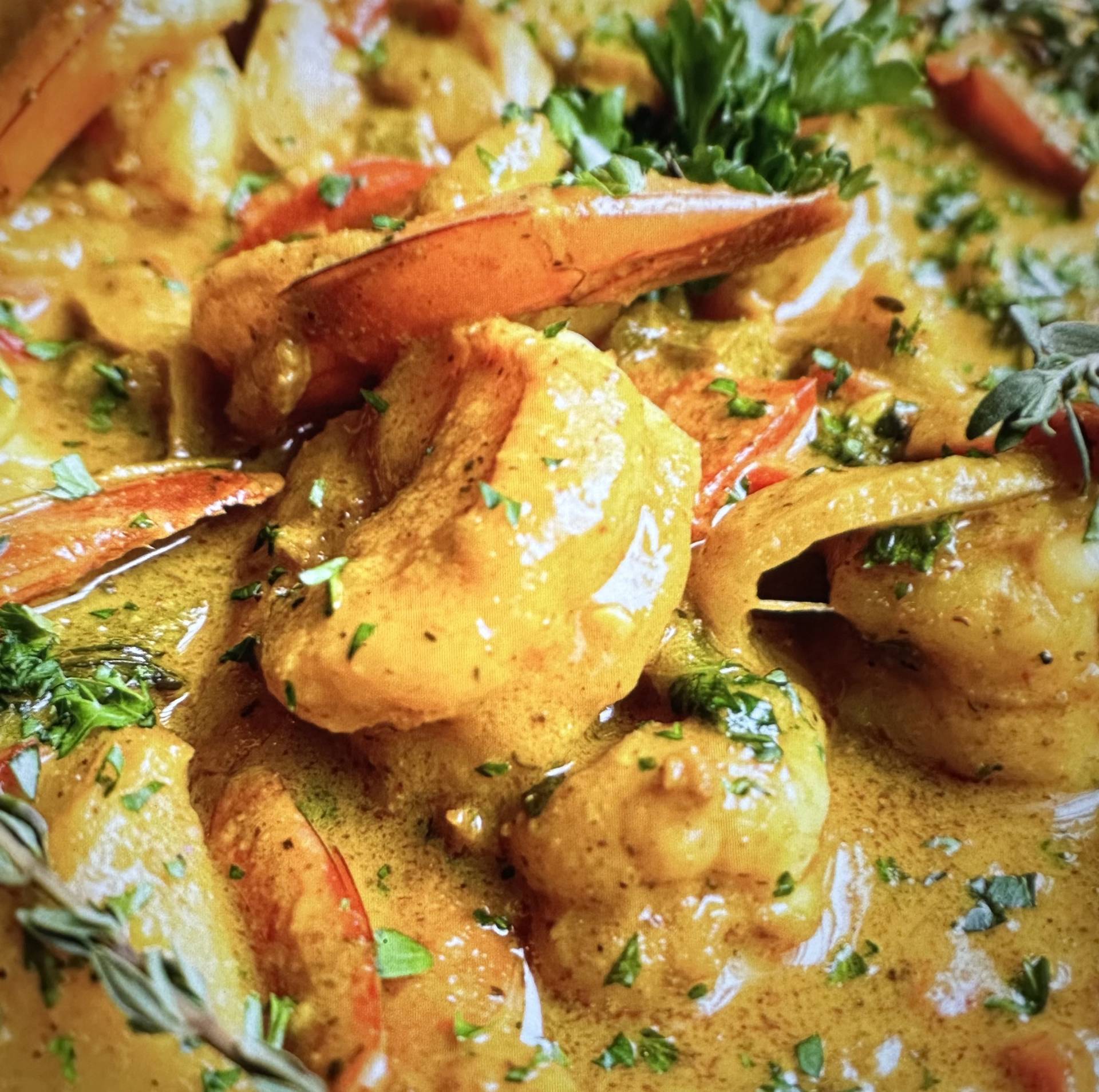 Thai Coconut Shrimp Curry