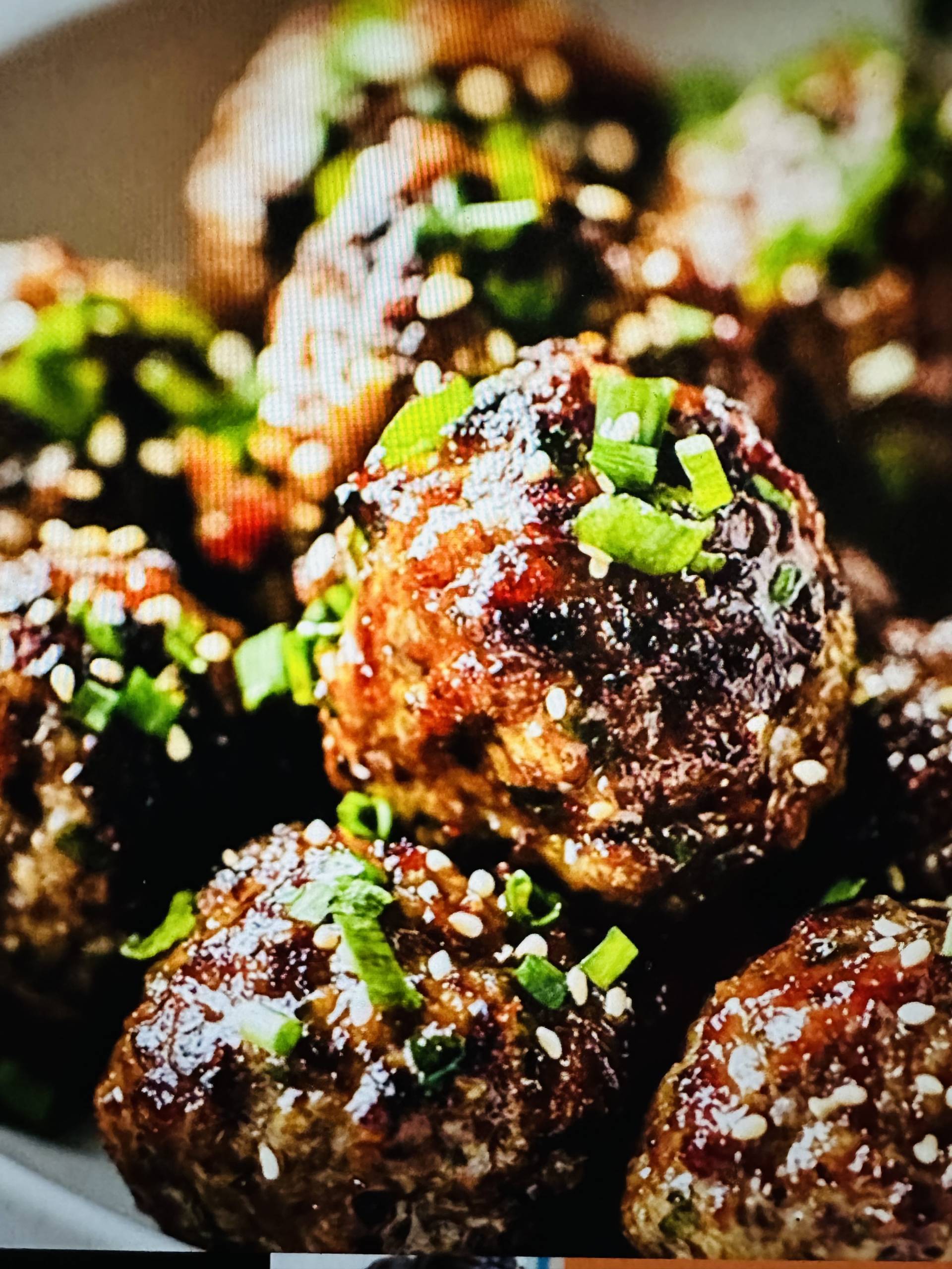 Korean BBQ Meatballs